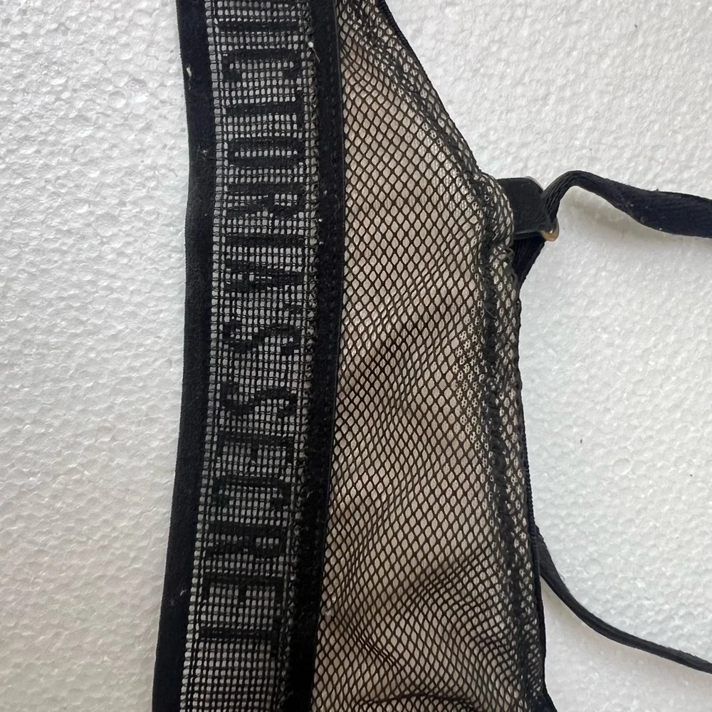 Victoria's Secret Black and Cream Lace Bra - Picture 5 of 6